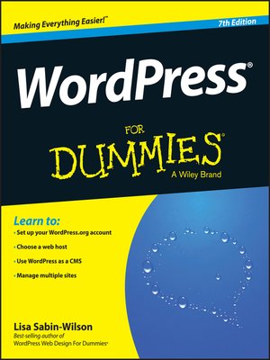 cover image of WordPress for Dummies